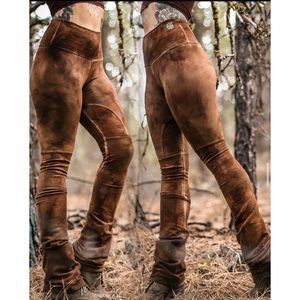 Sew Much Love lush hemp/bamboo fleece Warrior Leggings